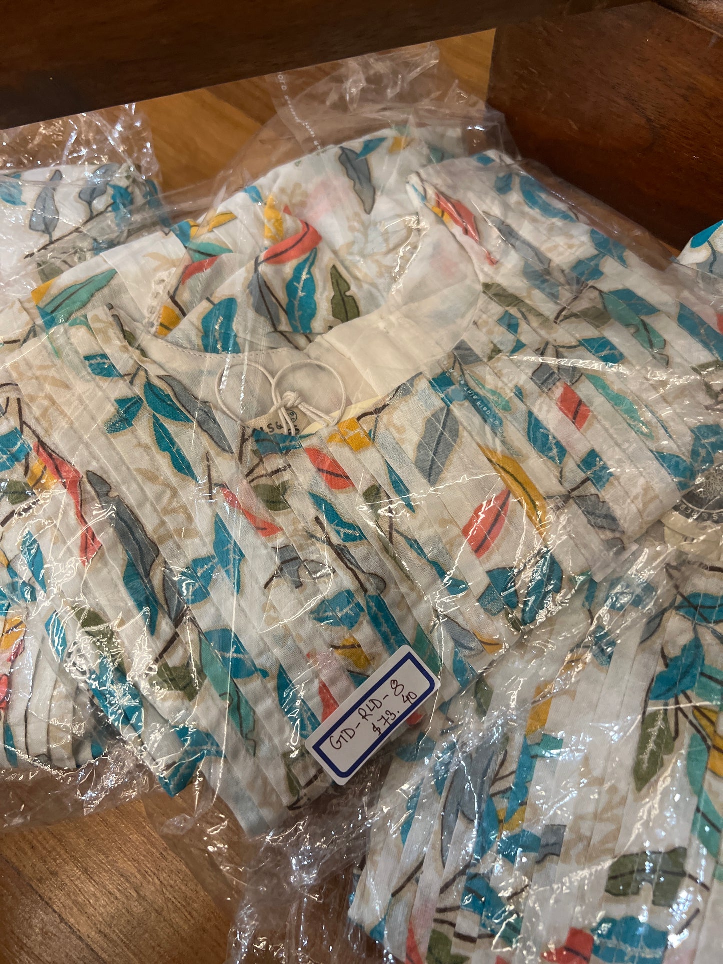 Rainbow Leaves Girls Dress