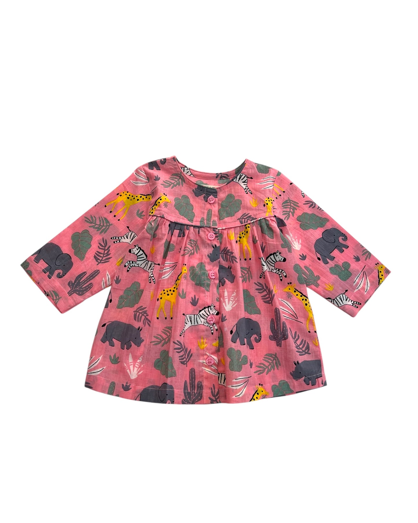 Jungle Safari Girls Sleepwear