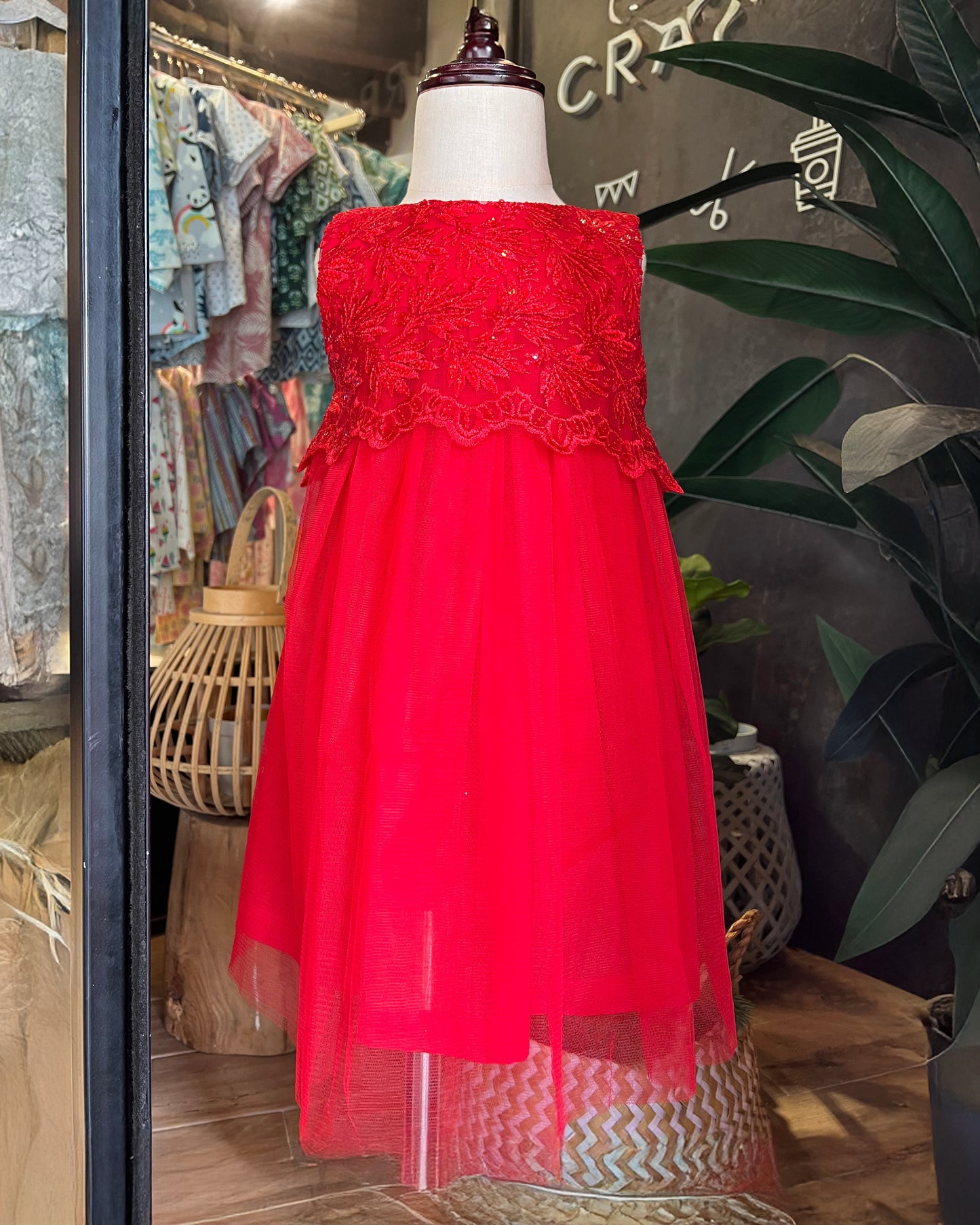 Scarlet Starlet Girls Dress