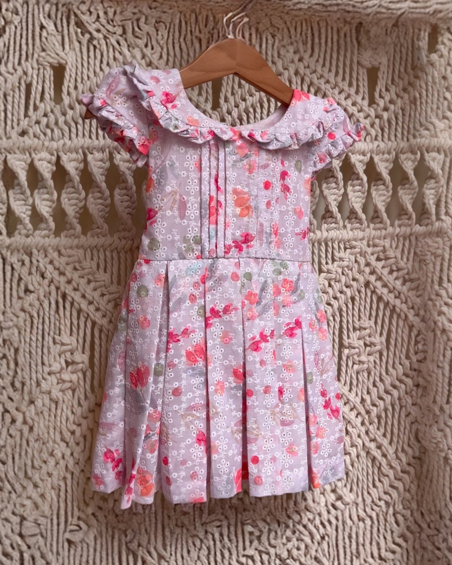 Floral Fantasy Girls Dress