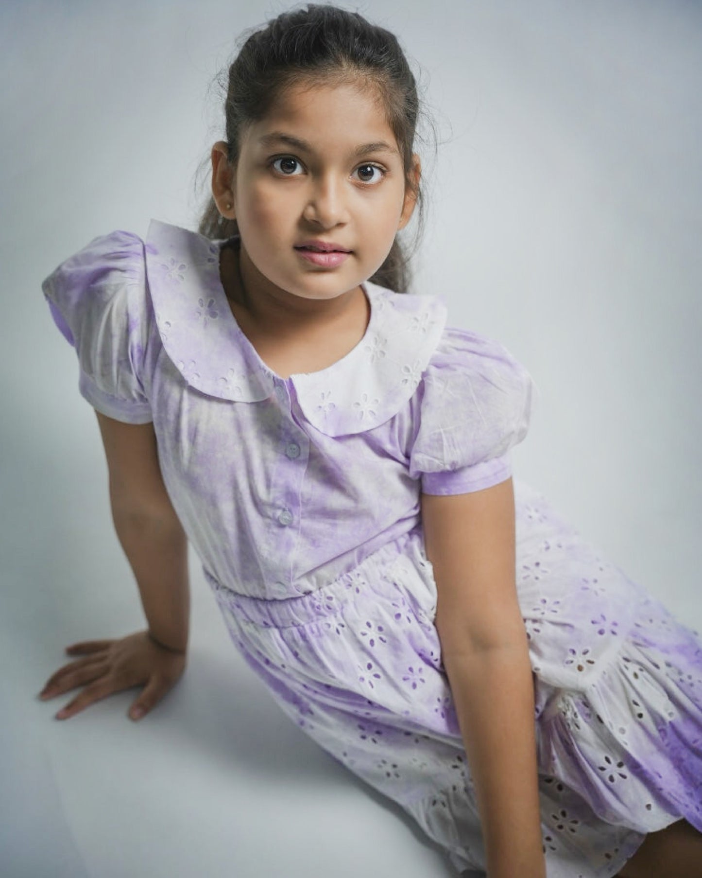 Lavender Dreams Girls Coord Set: Whimsical Elegance Meets Comfort!