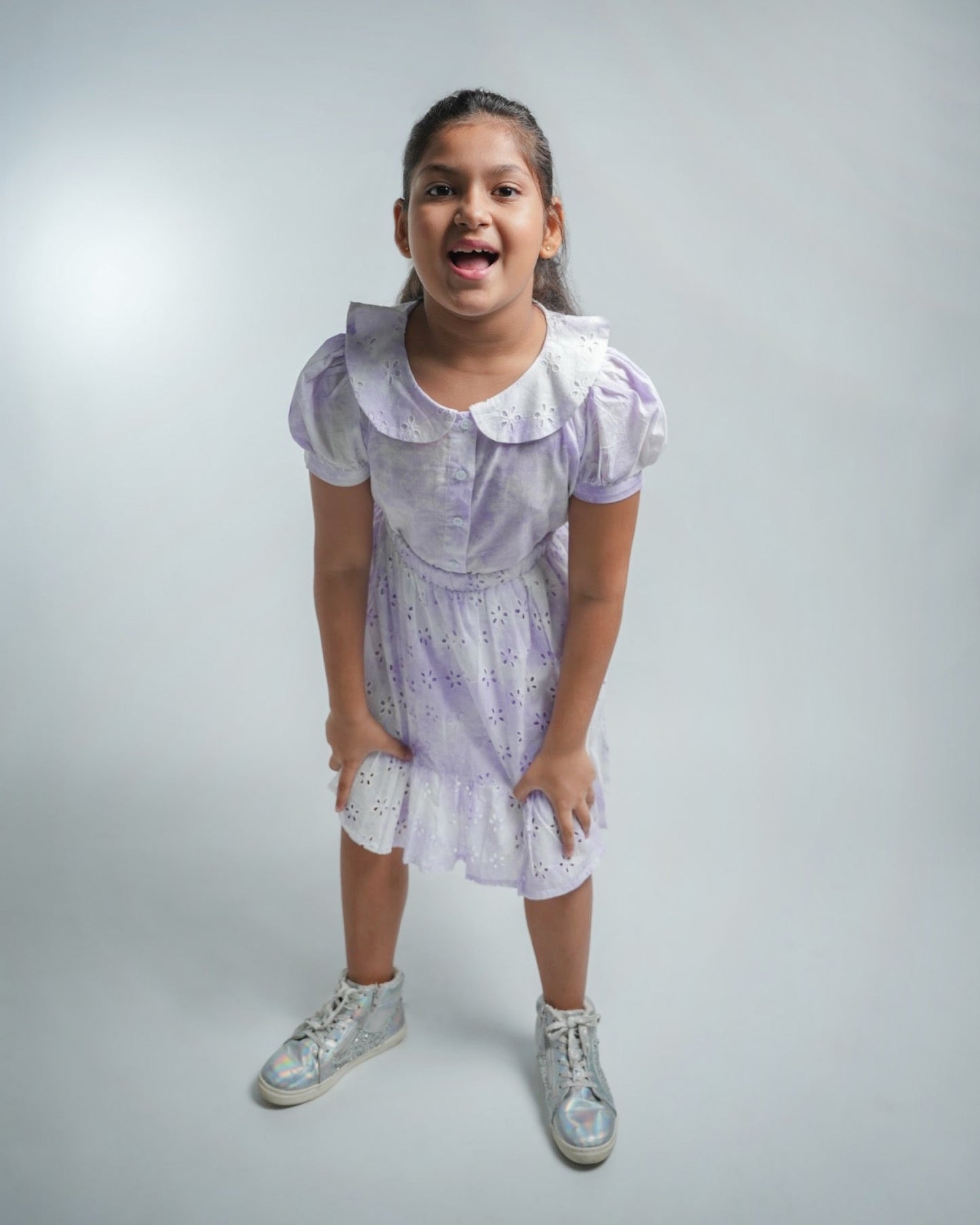 Lavender Dreams Girls Coord Set: Whimsical Elegance Meets Comfort!