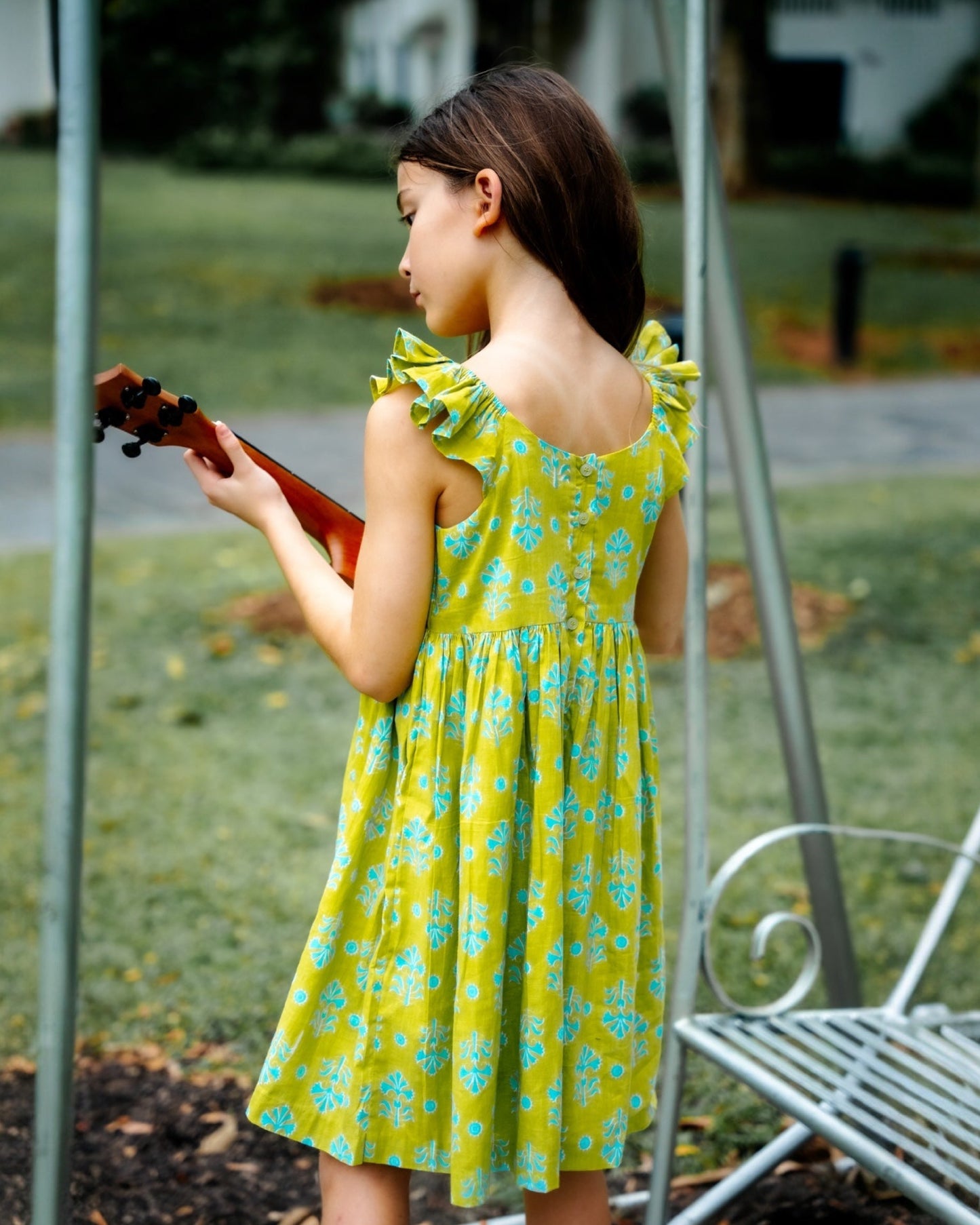 Fun and Flare Green Dress