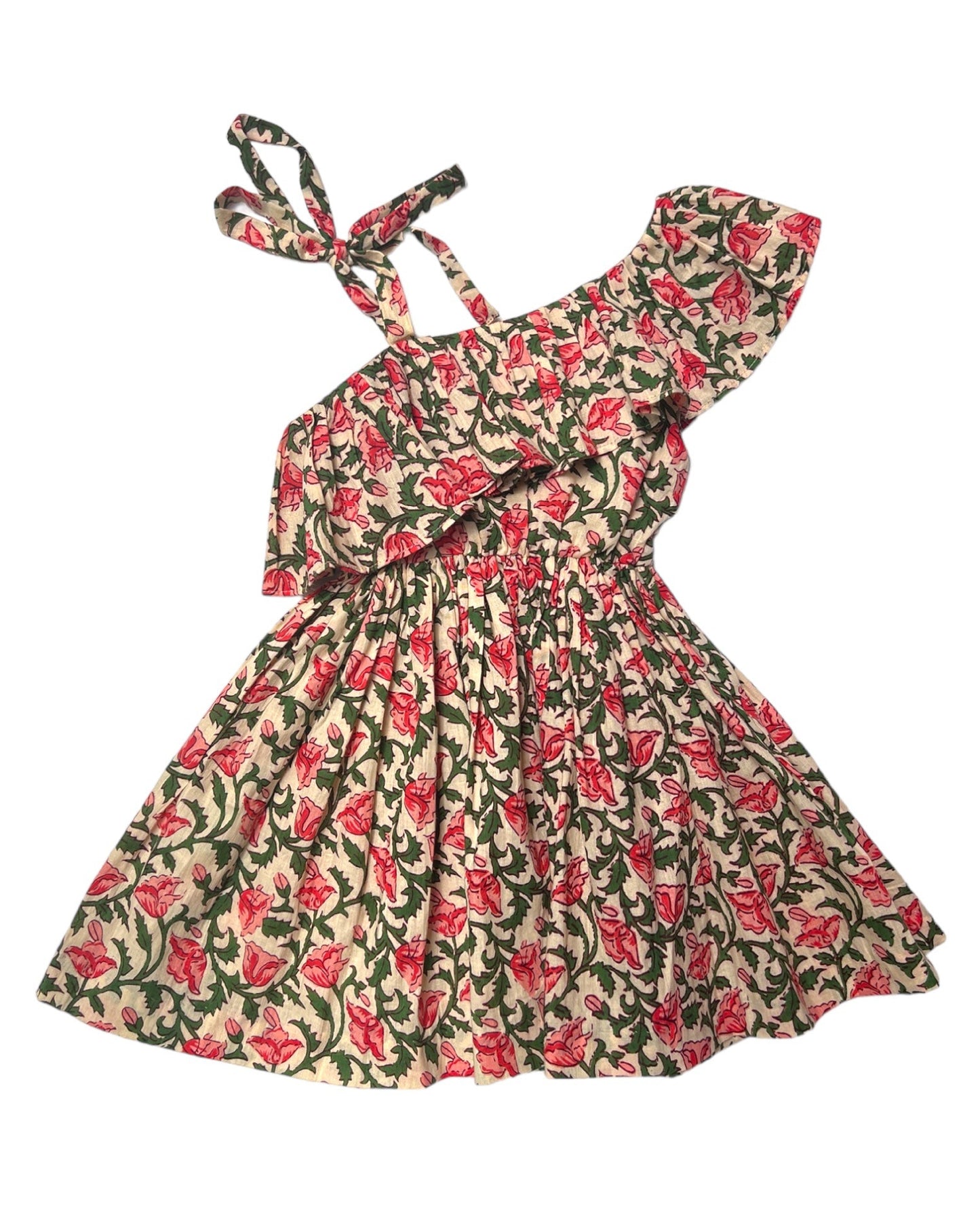 Dancing Floral Girls Dress