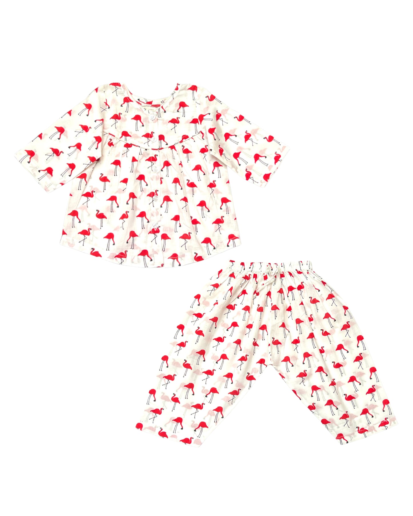 Let’s Flamingle Girls Sleepwear