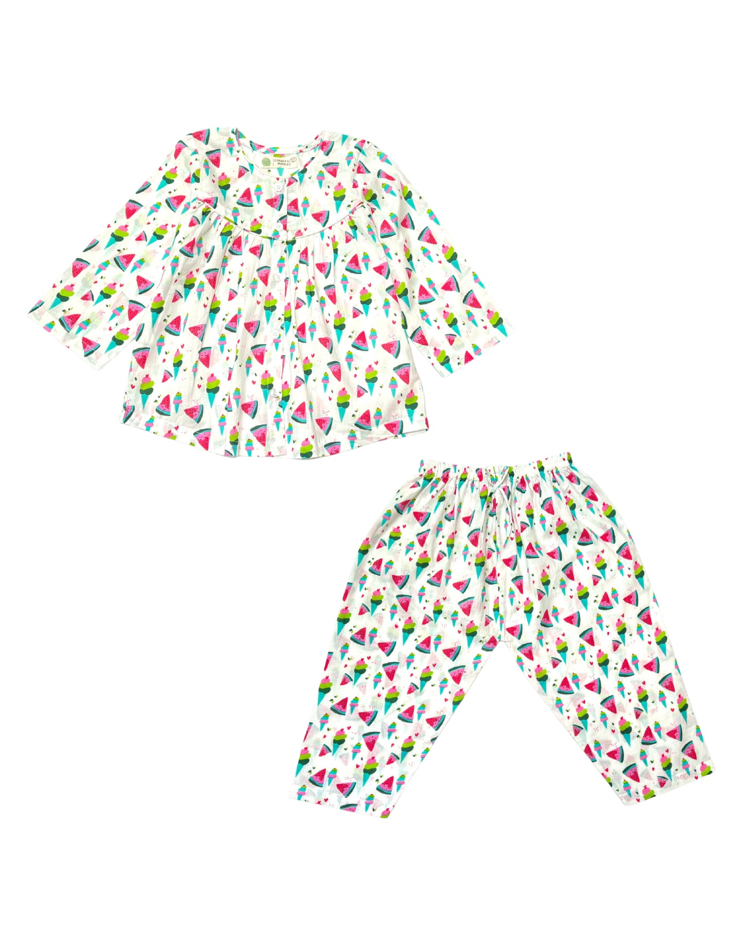 Watermelon Icepop Girls Sleepwear