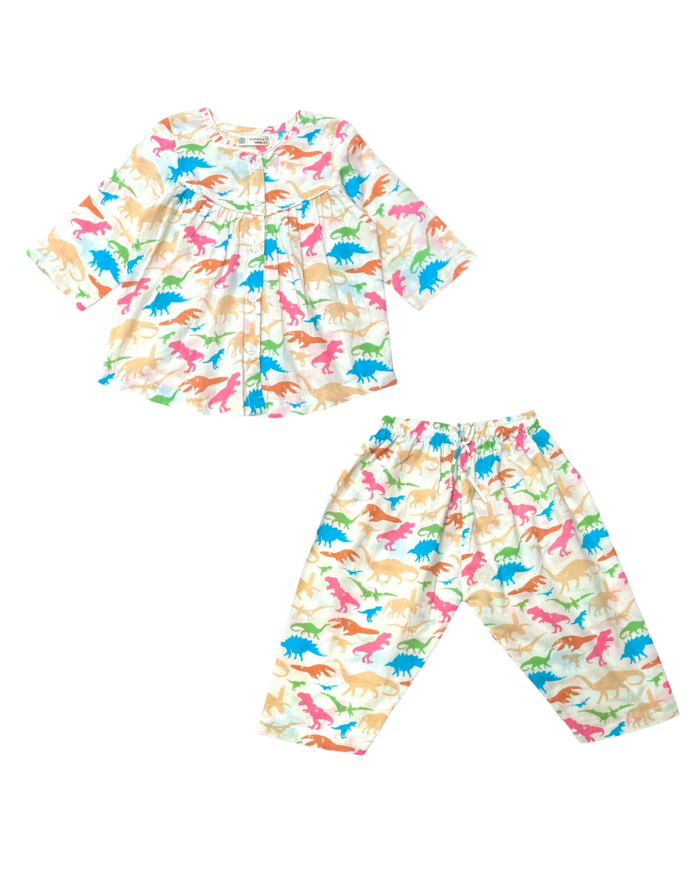 Dino Slumber Party Girls Sleepwear