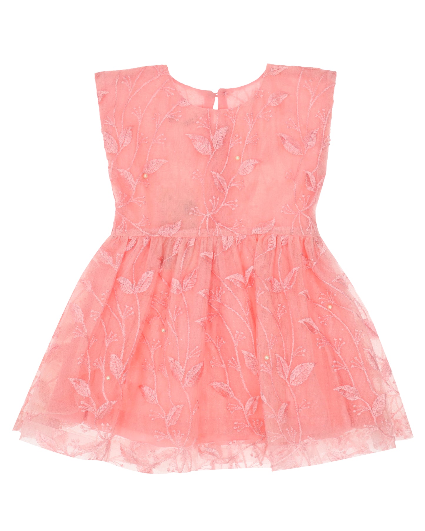 Lacy Pink Tulle Dream Girls Dress
