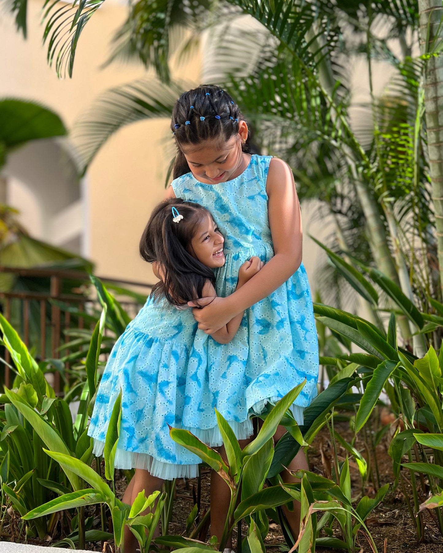 Beach Blue Girls Dress
