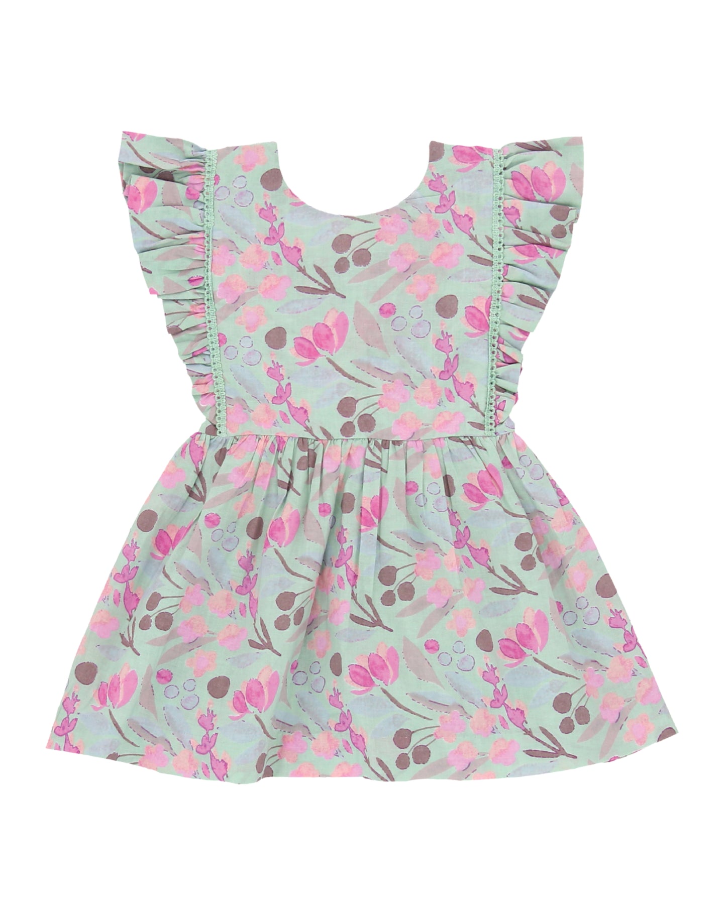 Bubble Bloom Girls Dress