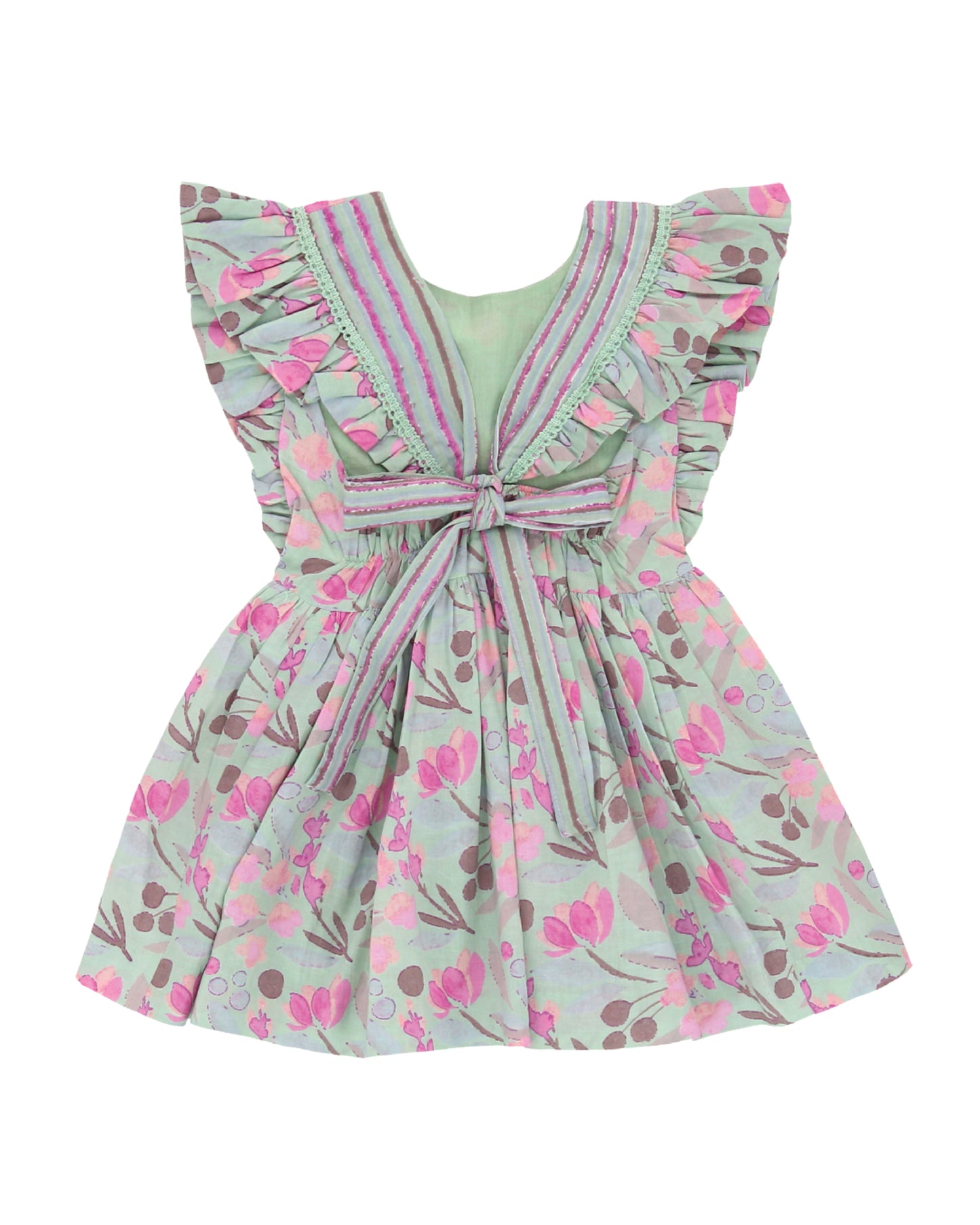 Bubble Bloom Girls Dress