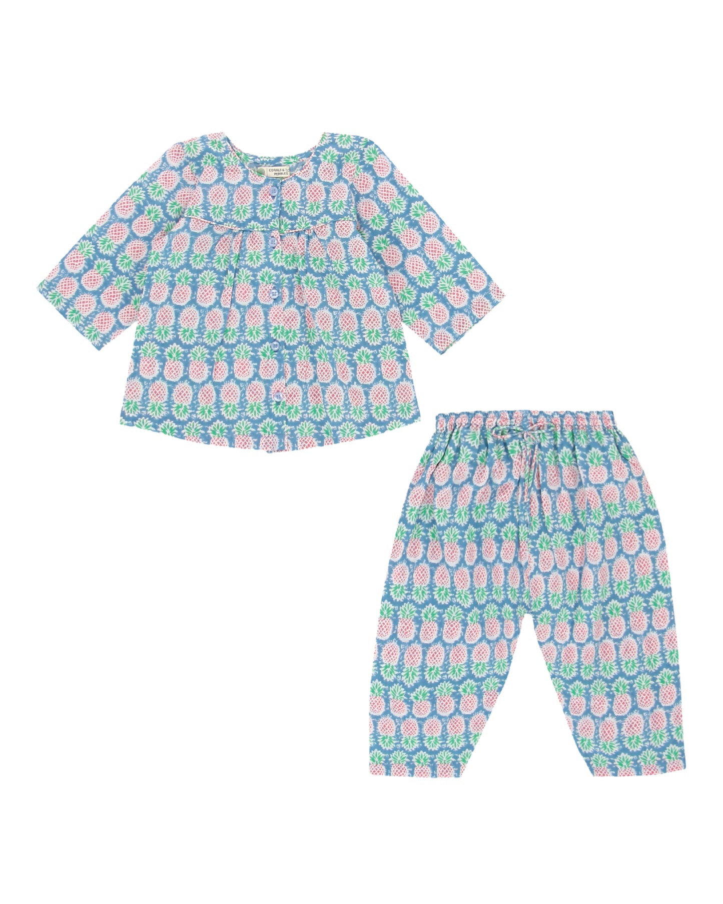 Pine-aloha-loca Girls Sleepwear
