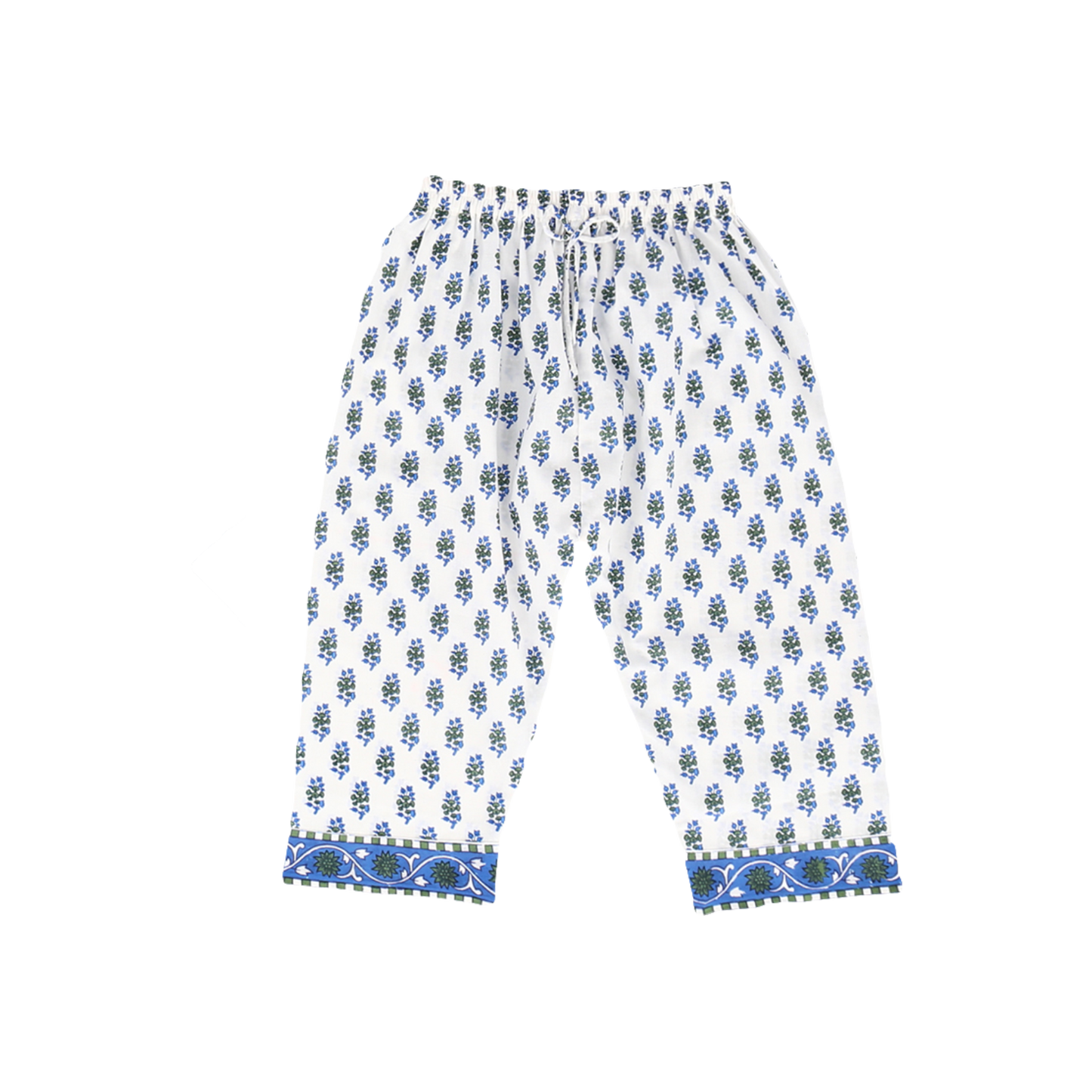 Blue Flower Flow Girls Sleepwear