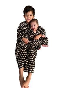 Black Elle Boys Sleepwear