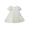 Snowy White Cotton Delight Dress