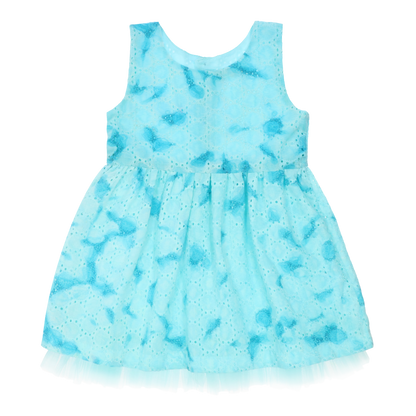 Beach Blue Girls Dress