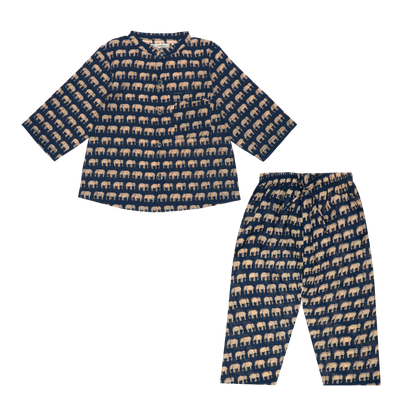 Blue Elephant Adventure Boys Sleepwear