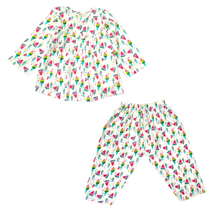 Watermelon Icepop Girls Sleepwear