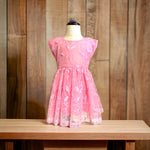 Load image into Gallery viewer, Floral Princess Rose Pink Dress
