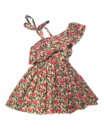 Dancing Floral Girls Dress