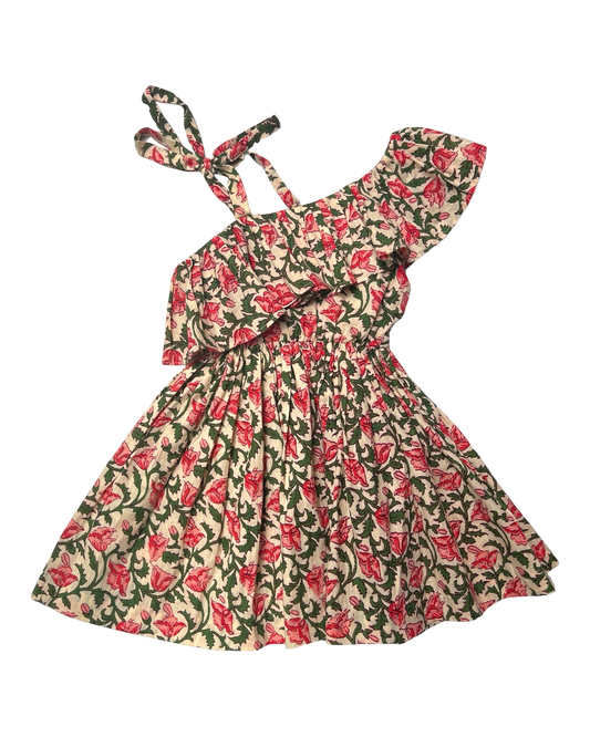 Dancing Floral Girls Dress