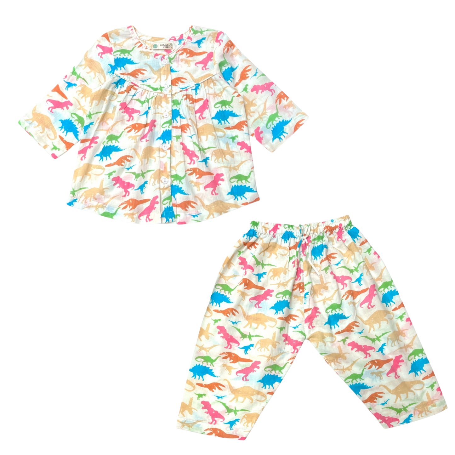 Dino Slumber Party Girls Sleepwear