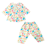 Load image into Gallery viewer, Dino Slumber Party Girls Sleepwear
