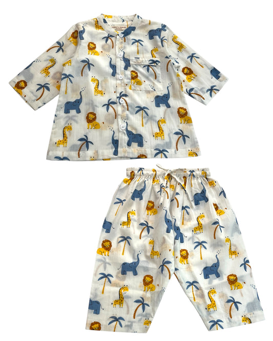 Jungle Safari Boys Sleepwear