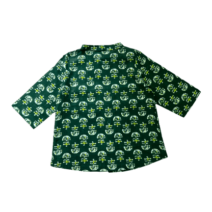 Green Dream Mushroom Boys Sleepwear