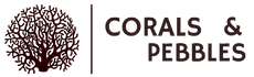 corals and pebbles logo