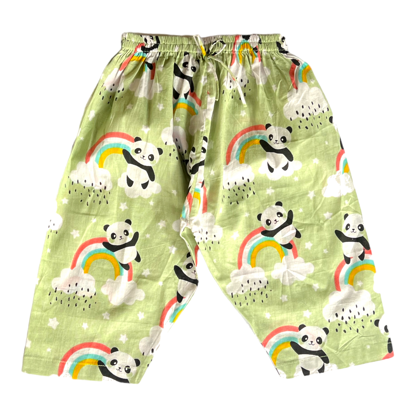 Green Panda Paws Slumber Boys Sleepwear