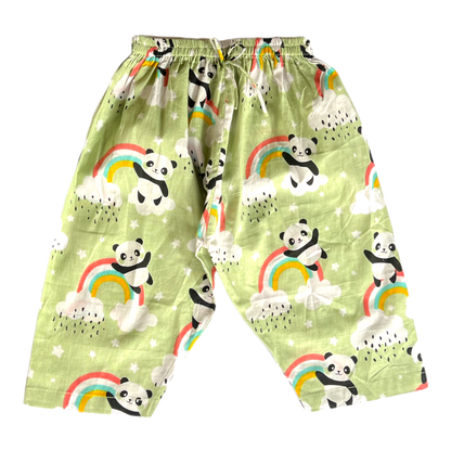 Green Panda Paws Slumber Boys Sleepwear