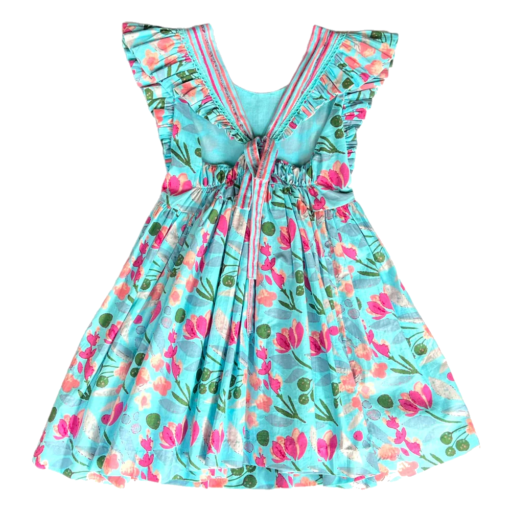 Blue Blossom Dress