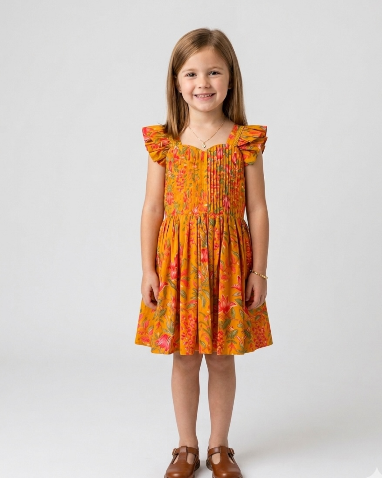 Amber Bloom Girl's Dress