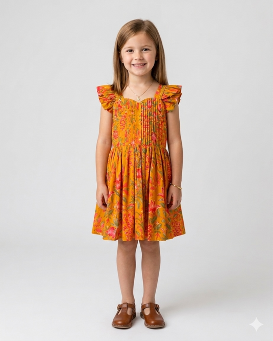 Amber Bloom Girl's Dress