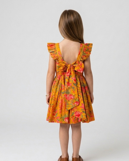 Amber Bloom Girl's Dress