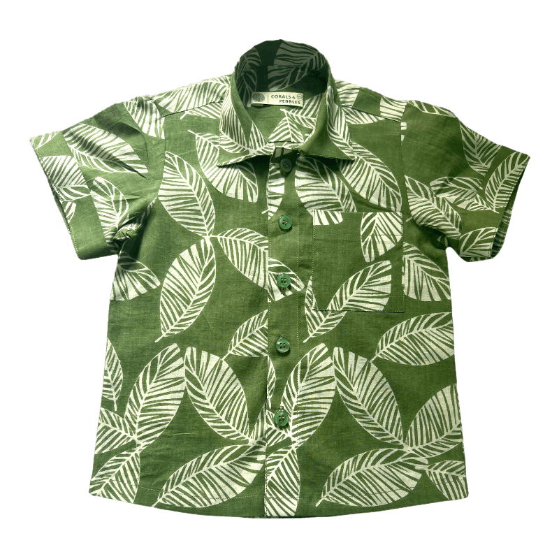 Tropical Breeze Green Shirt