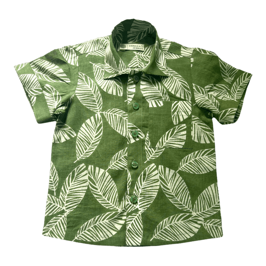 Tropical Breeze Green Shirt