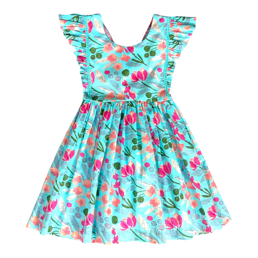 Blue Blossom Dress