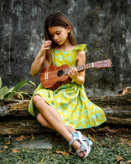 Fun and Flare Green Dress