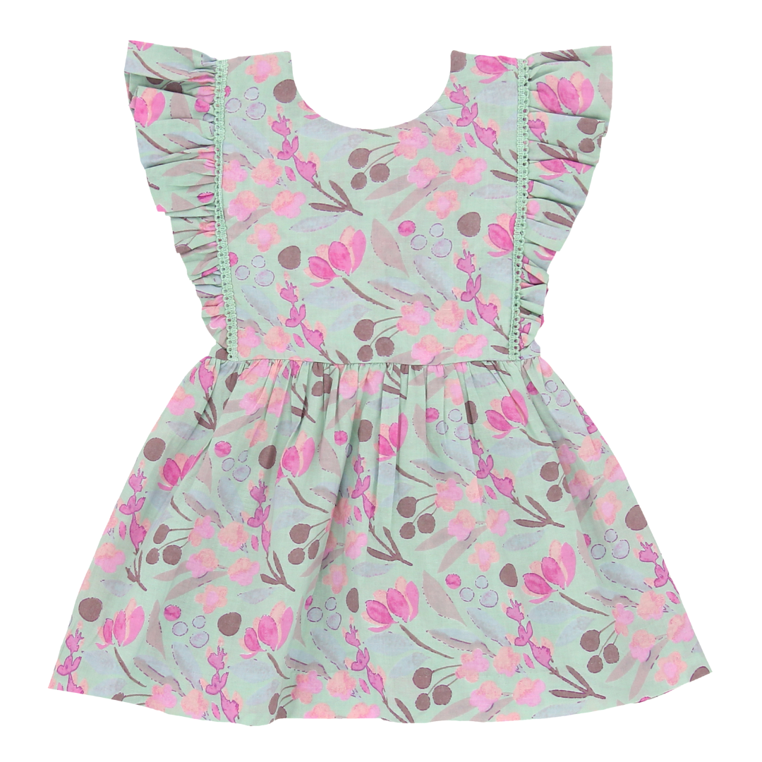 Bubble Bloom Girls Dress