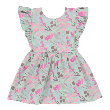 Bubble Bloom Girls Dress