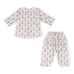 Load image into Gallery viewer, Sleepy Bunny Girls Sleepwear (2 Colors)
