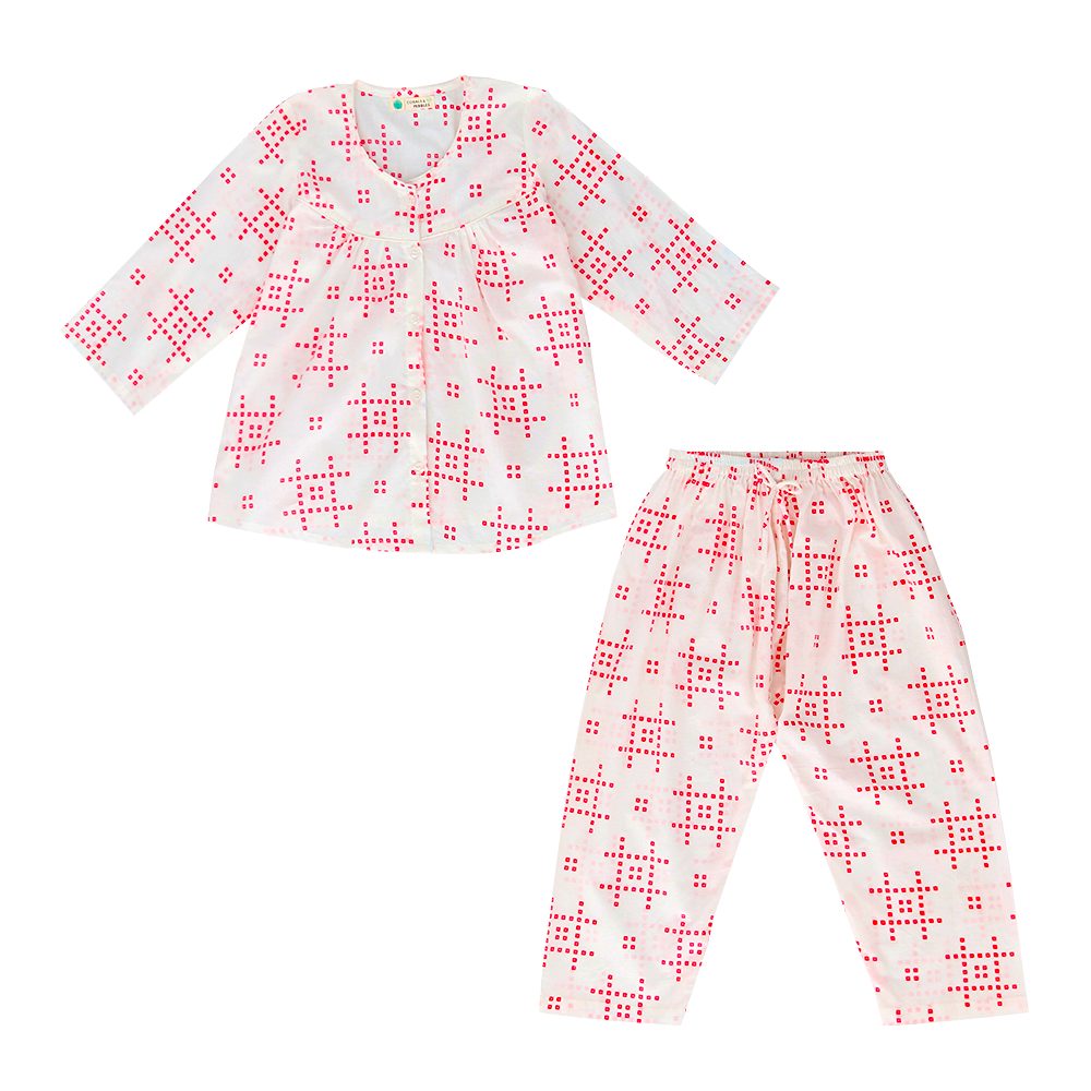 Tribal Pajama Party Girls Sleepwear