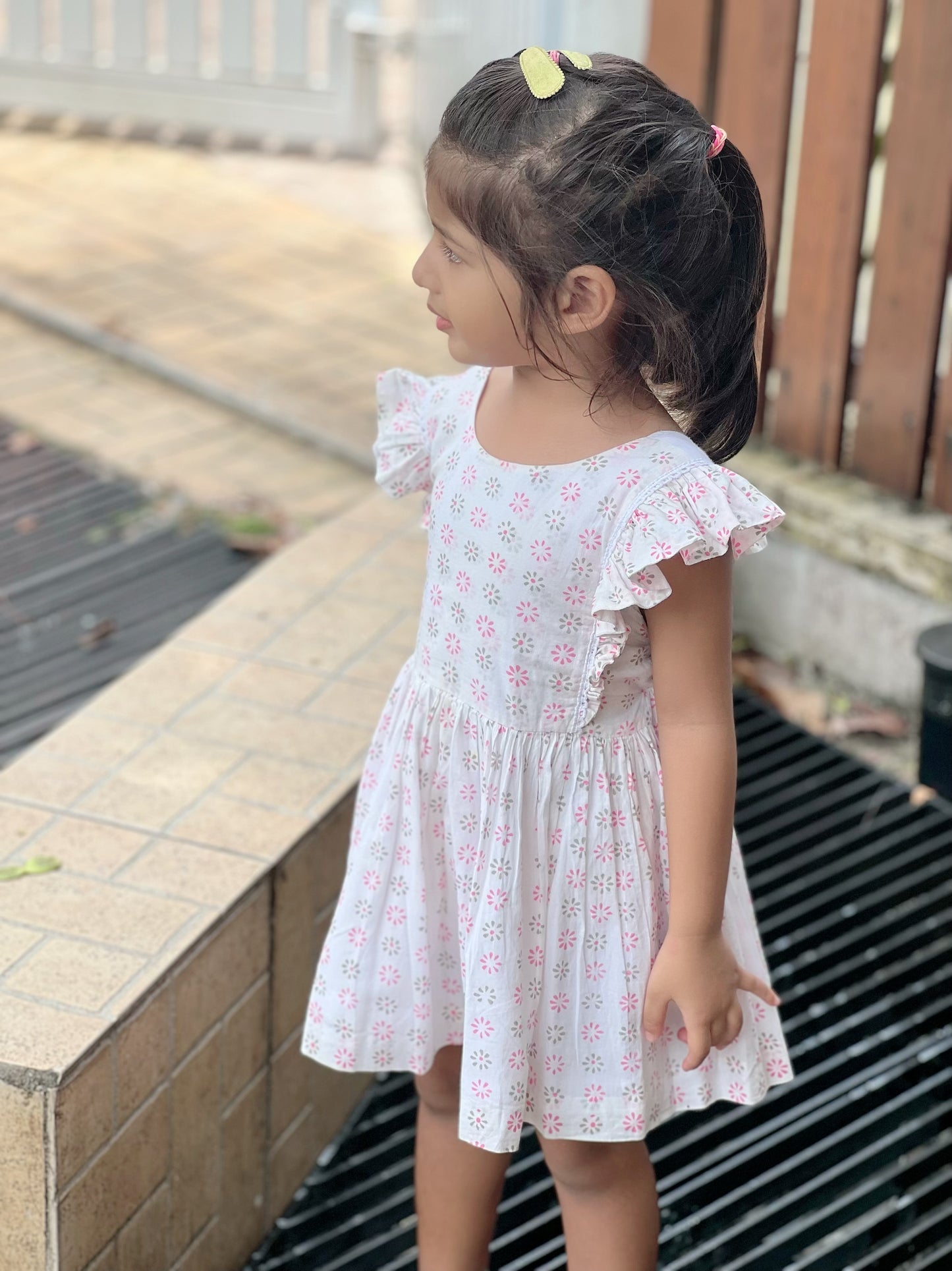 Cherry Blossoms Girls Dress